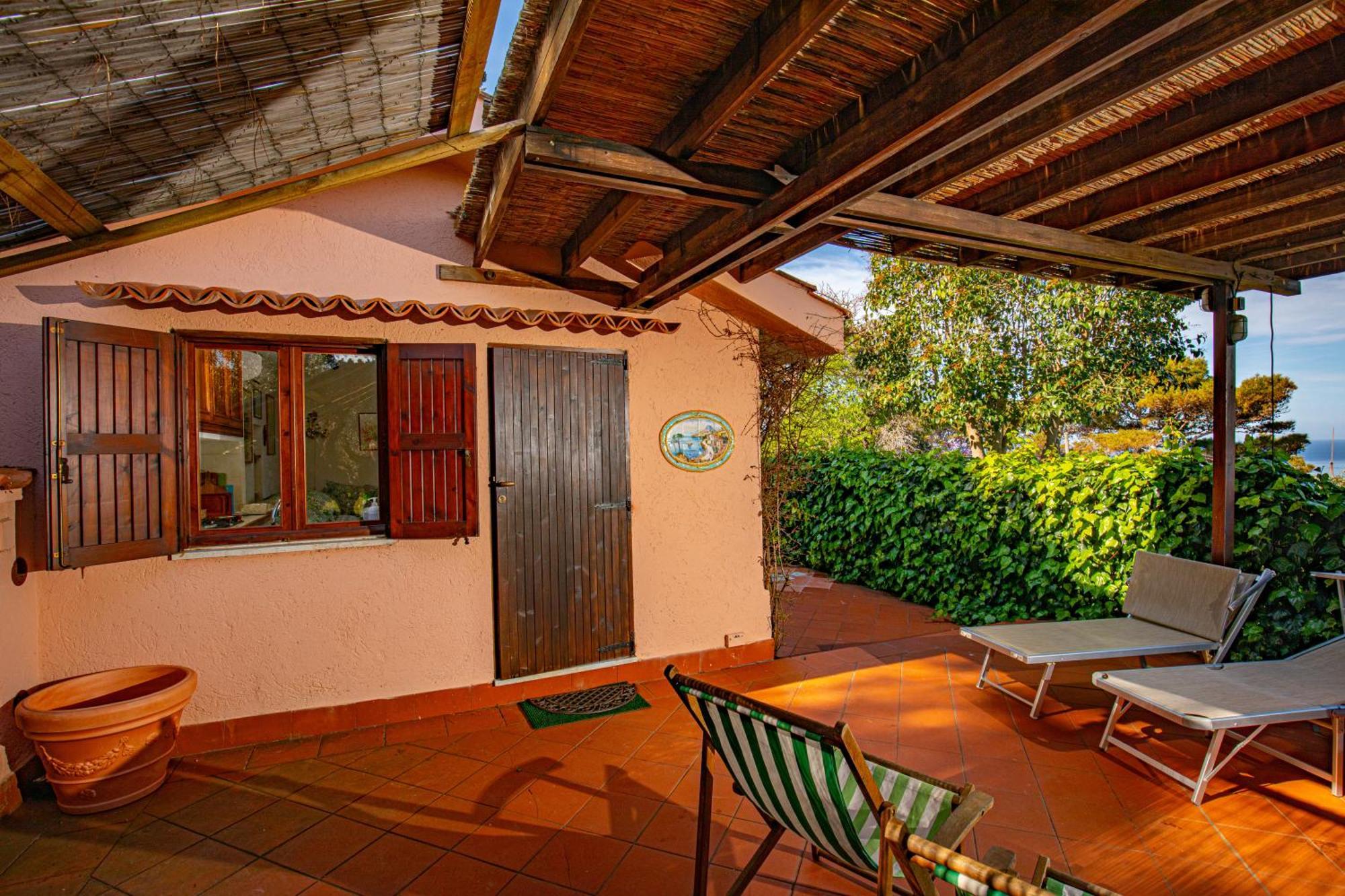 Il Cottage Di Villa Sveva, Splendida Vista Mare Porto Santo Stefano  Eksteriør bilde